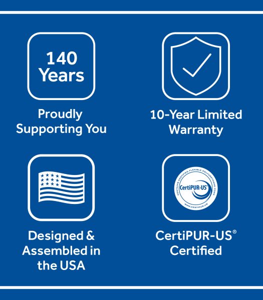 certipur certified warranty USA designed guarantee in lancaster county